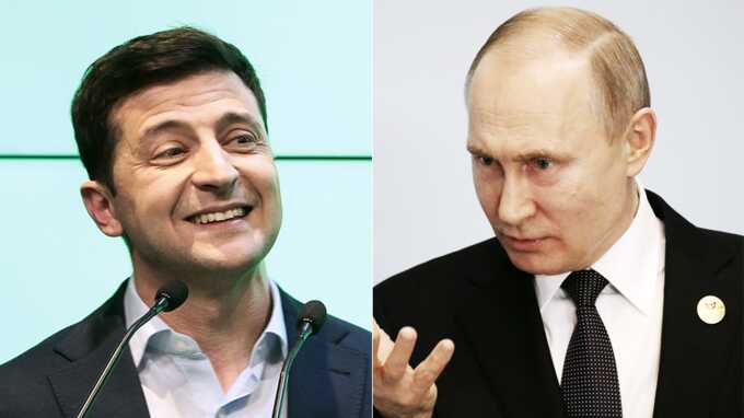 Зеленский передал Путину послание: «Я тут!»
