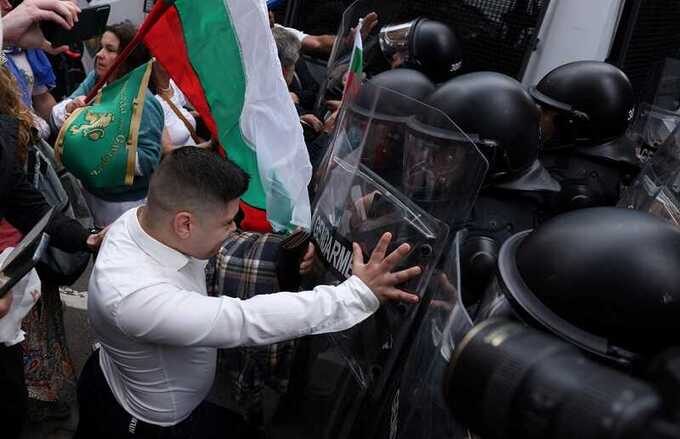 Болгарские активисты протестуют против потери экономического суверенитета